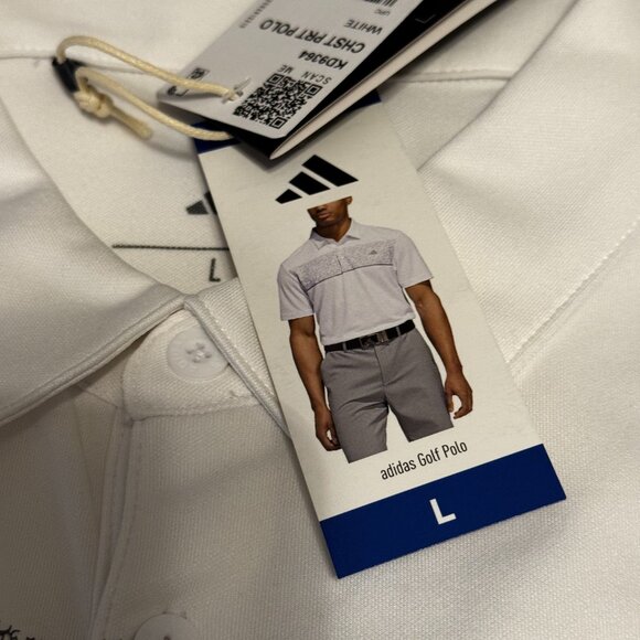 New Adidas Golf Polo Shirt  Large - Picture 3 of 4